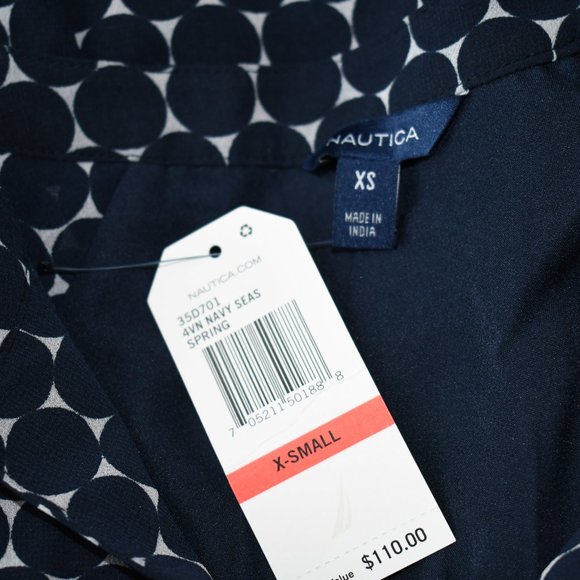 Nautica Multicolored Dress NWT - Picture 3 of 3
